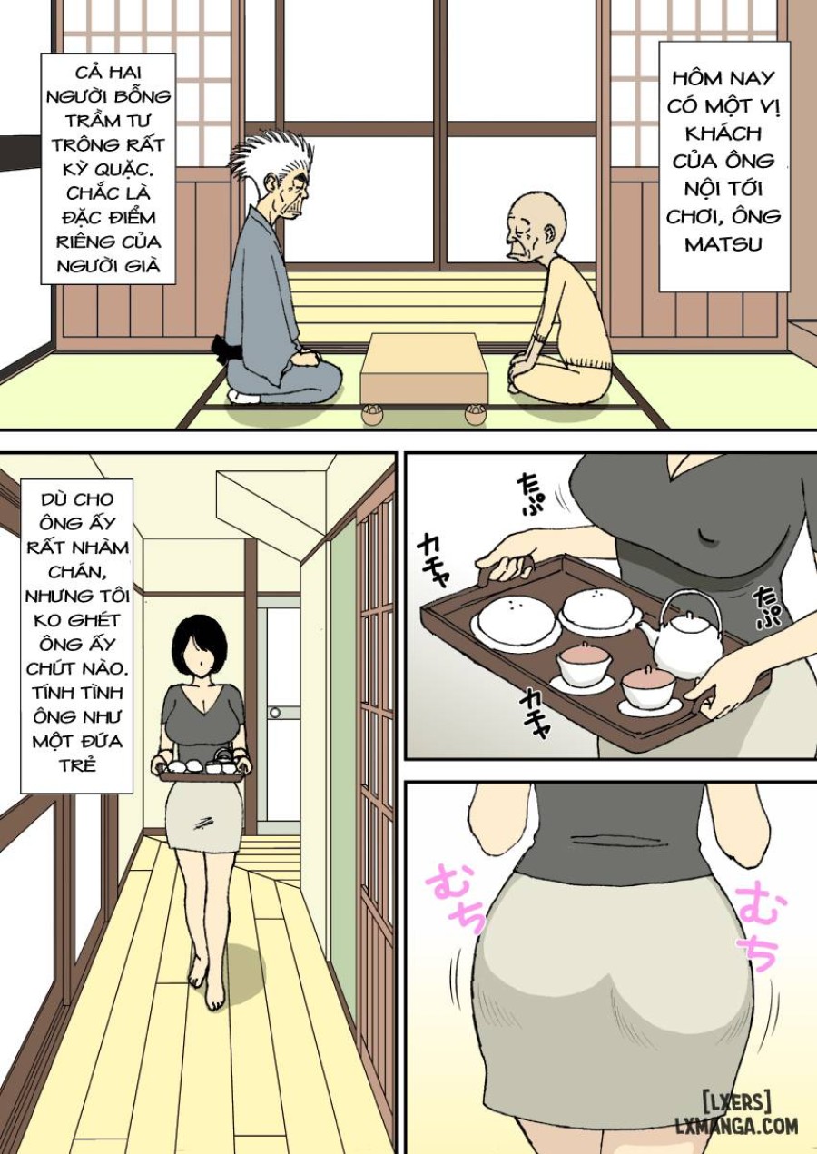 Oji-Chan To Gifu To Giri No Musuko To 
