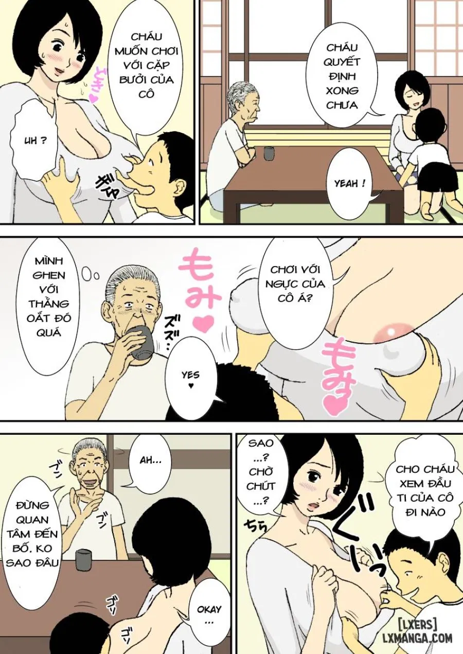 Oji-Chan To Gifu To Giri No Musuko To 