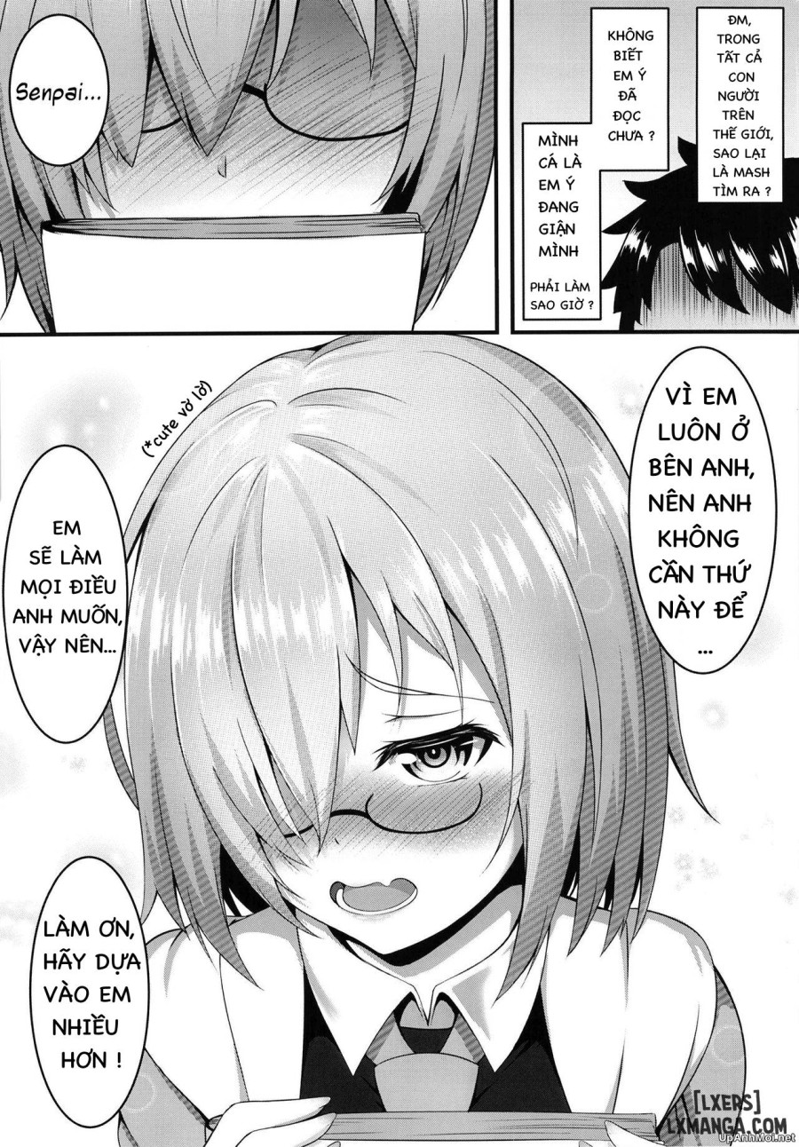 Only Mash Can Handle Senpai's Kinks 