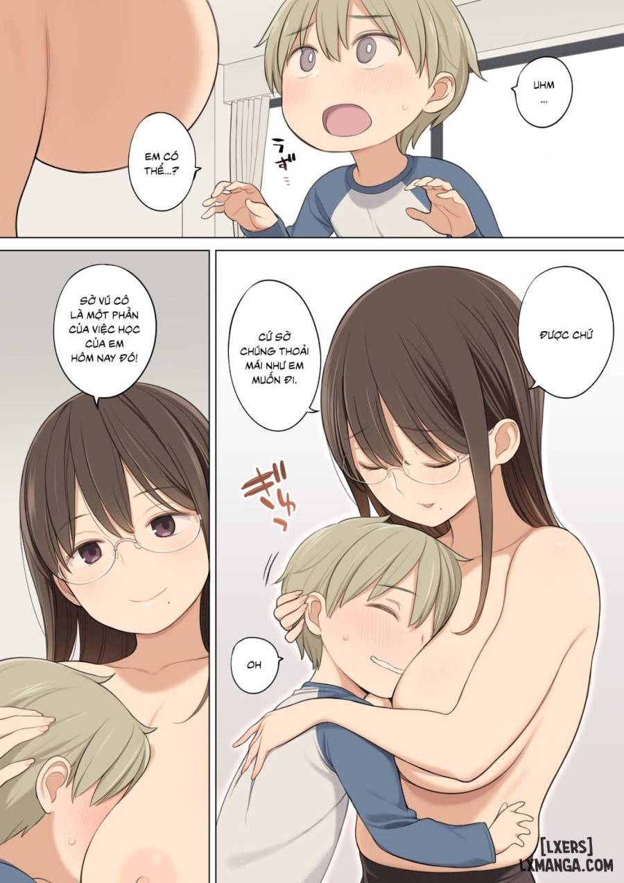 Oppai o Sawarasete Kureru Katei Kyoushi no Onee-san no Hanashi 