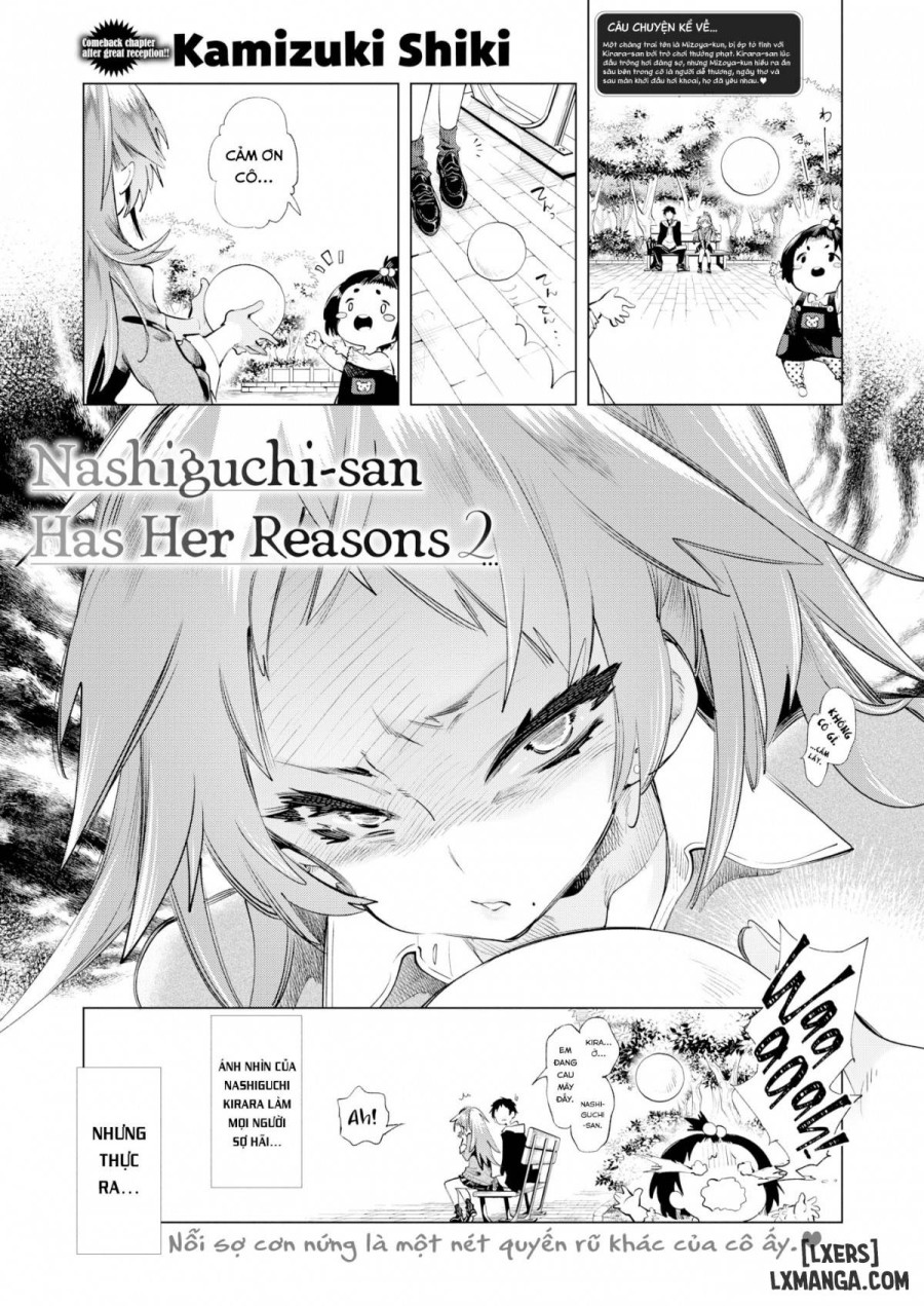Nashiguchi-san Has Her Reasons 