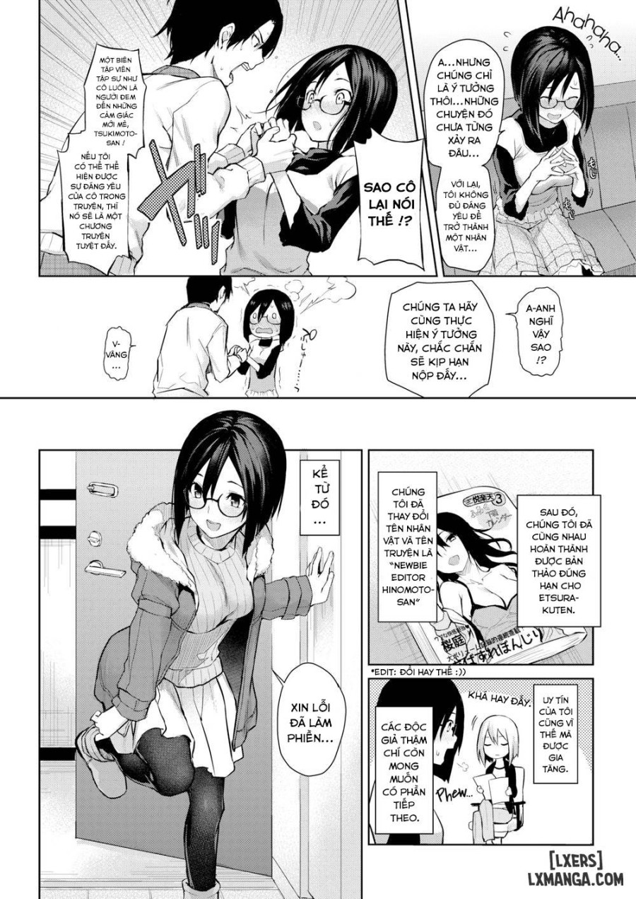 Newbie Editor Tsukimoto-san 