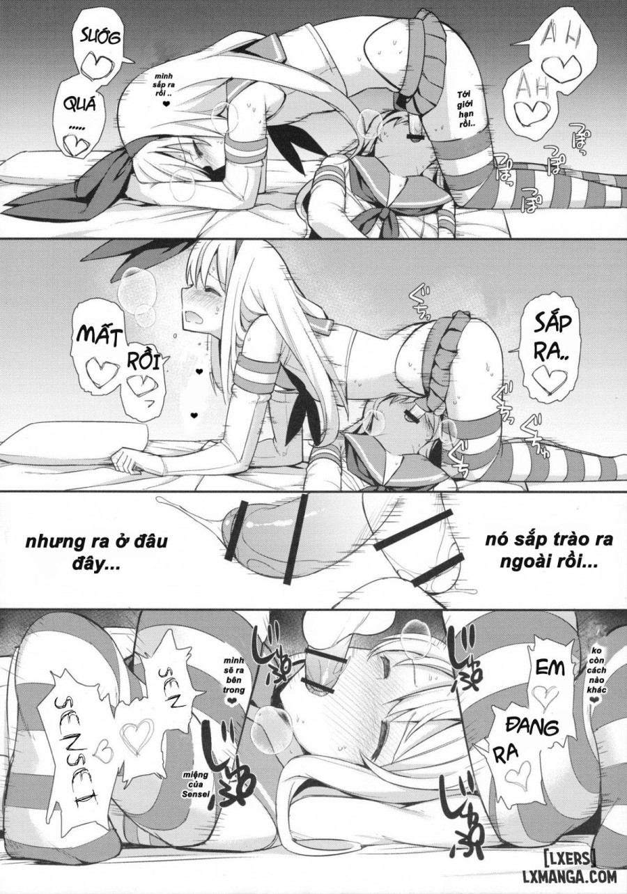 Neteiru Shimakaze-kun Mitetara Gaman Dekinakatta 