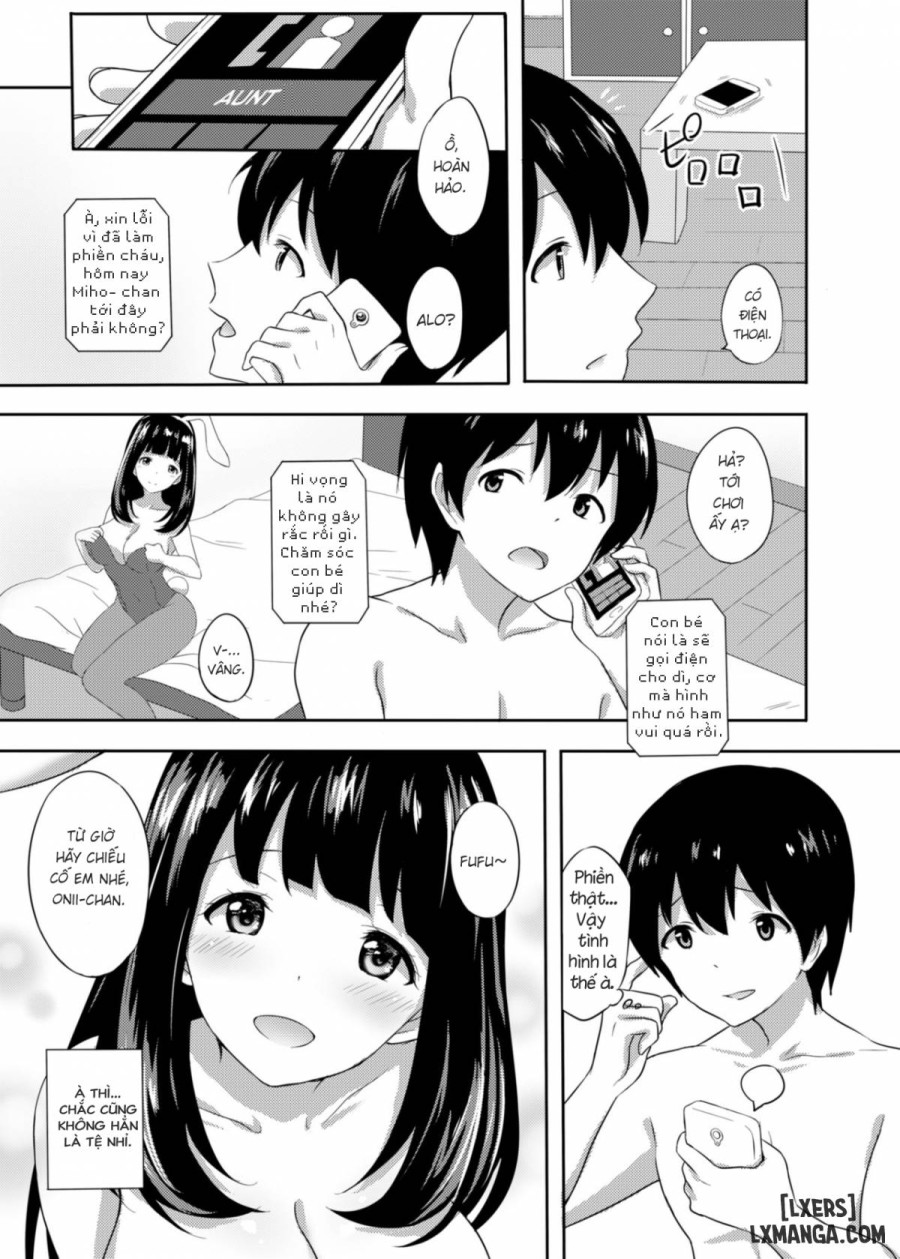 Hatsujou Iede Musume ~Shinseki JK Miho-chan no Gohoushi Seikatsu 