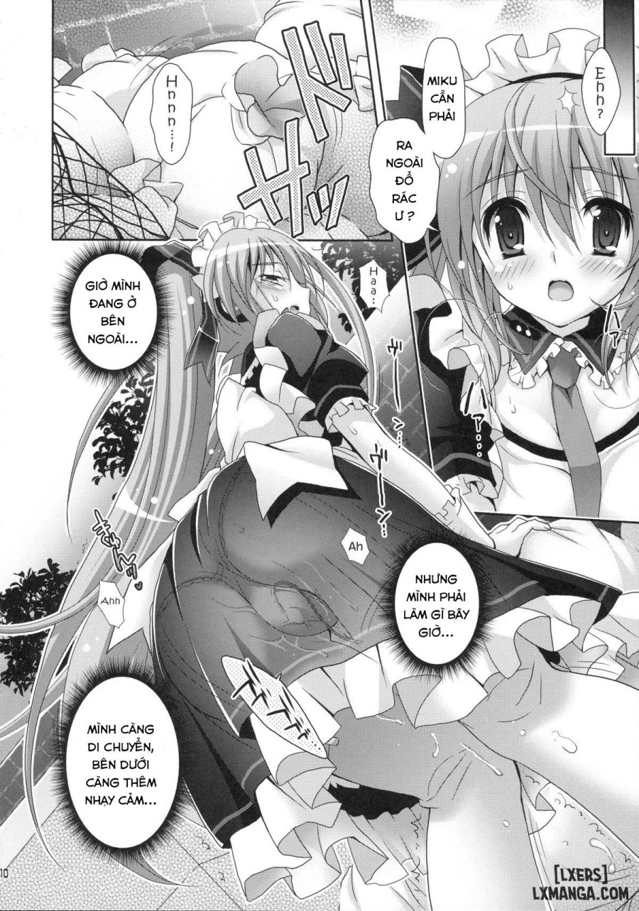 Miku-san ga Maid Fuku o Kite Iroiro Kirei ni Shitekureru Ohanashi 