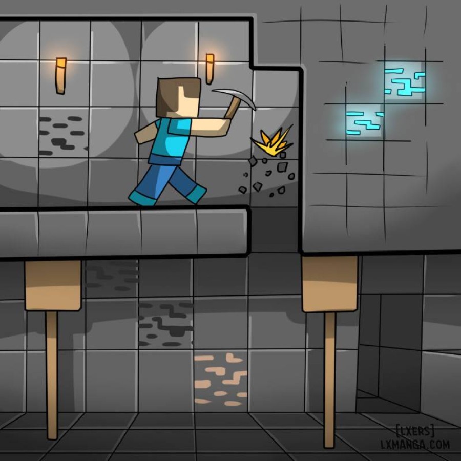Minecraft Koukou Daibouke 