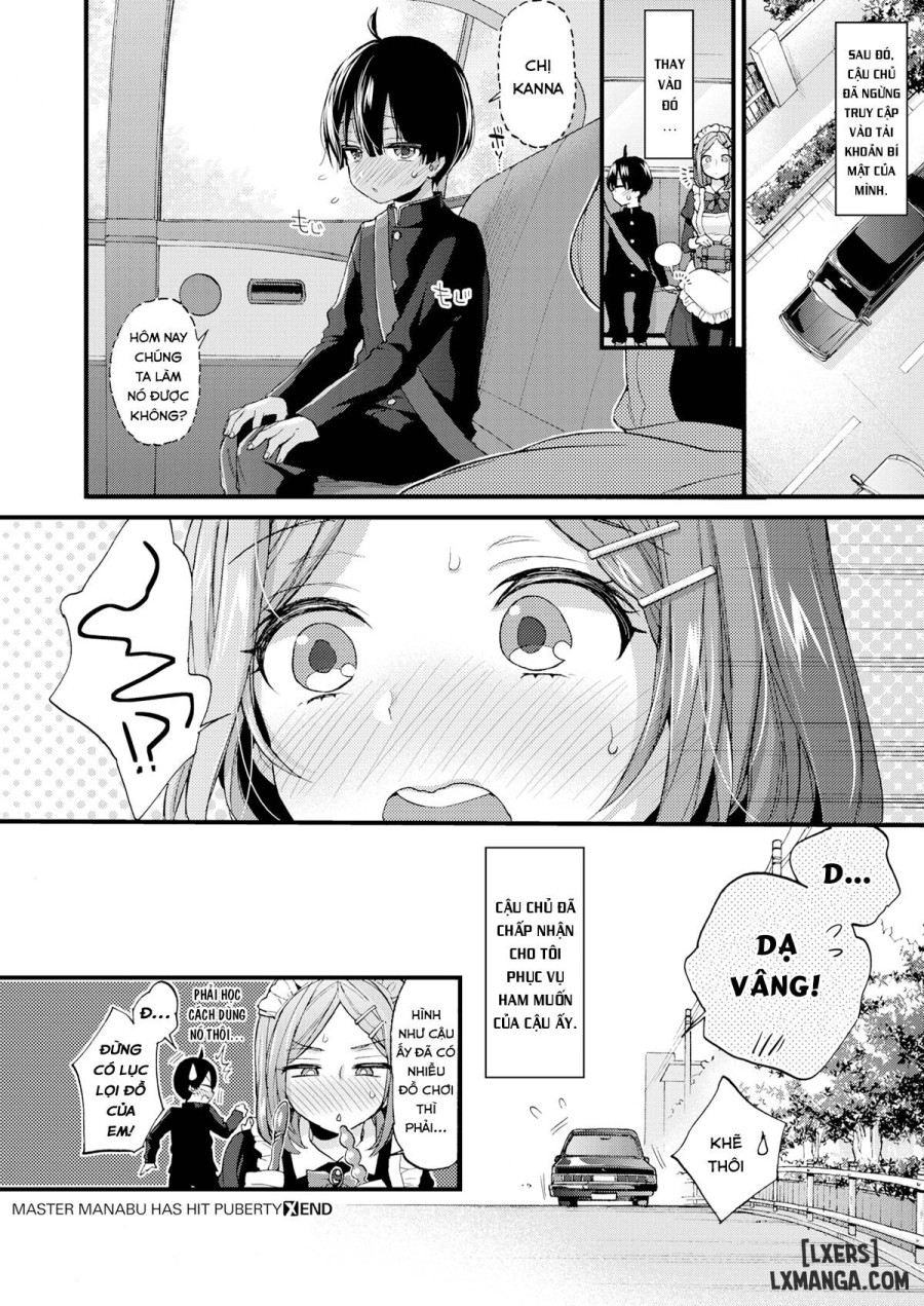 Master Manabu Has Hit Puberty 