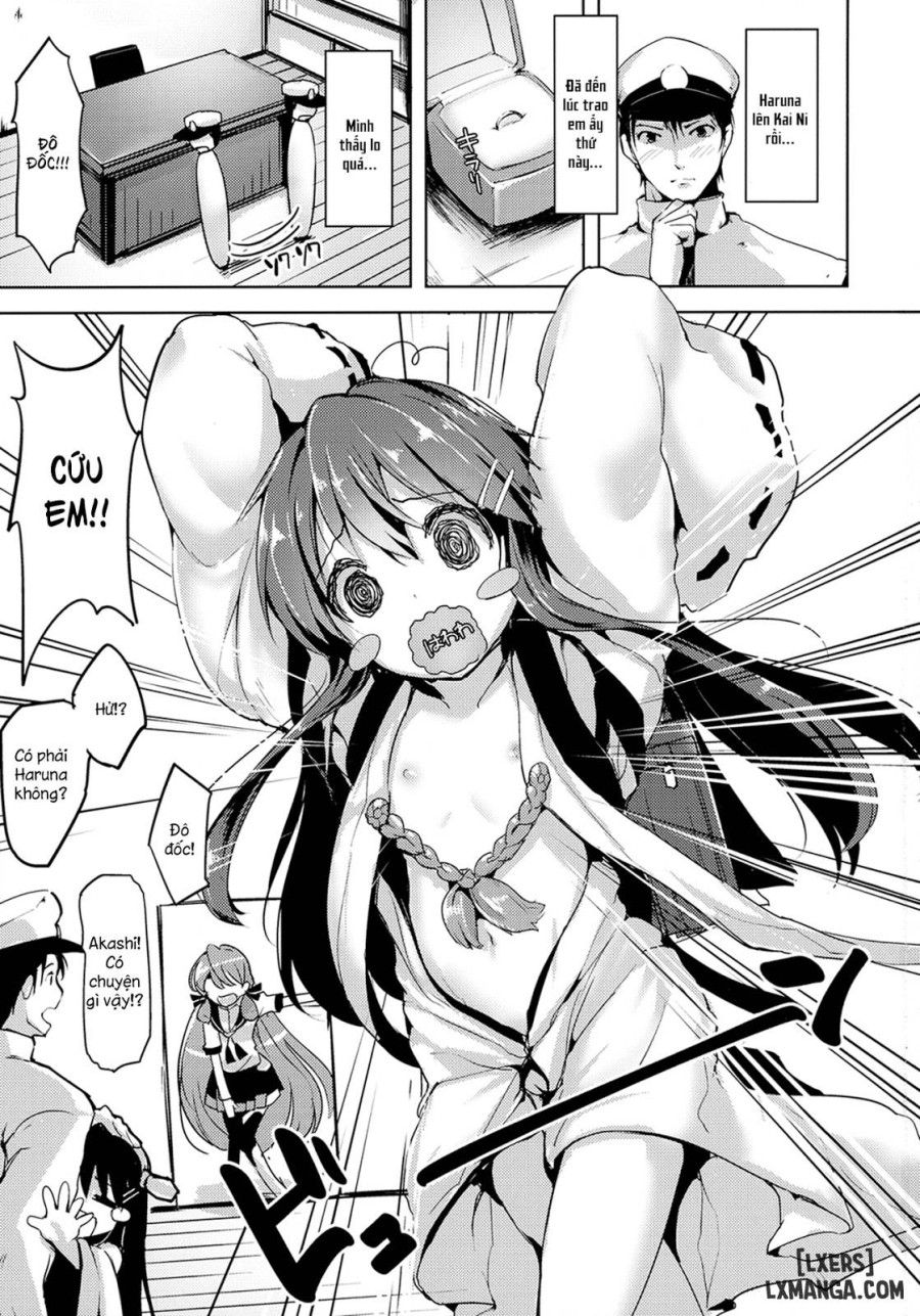 Loli Haruna Ga Teitoku No Seieki De Moto Ni Modoru Hon 