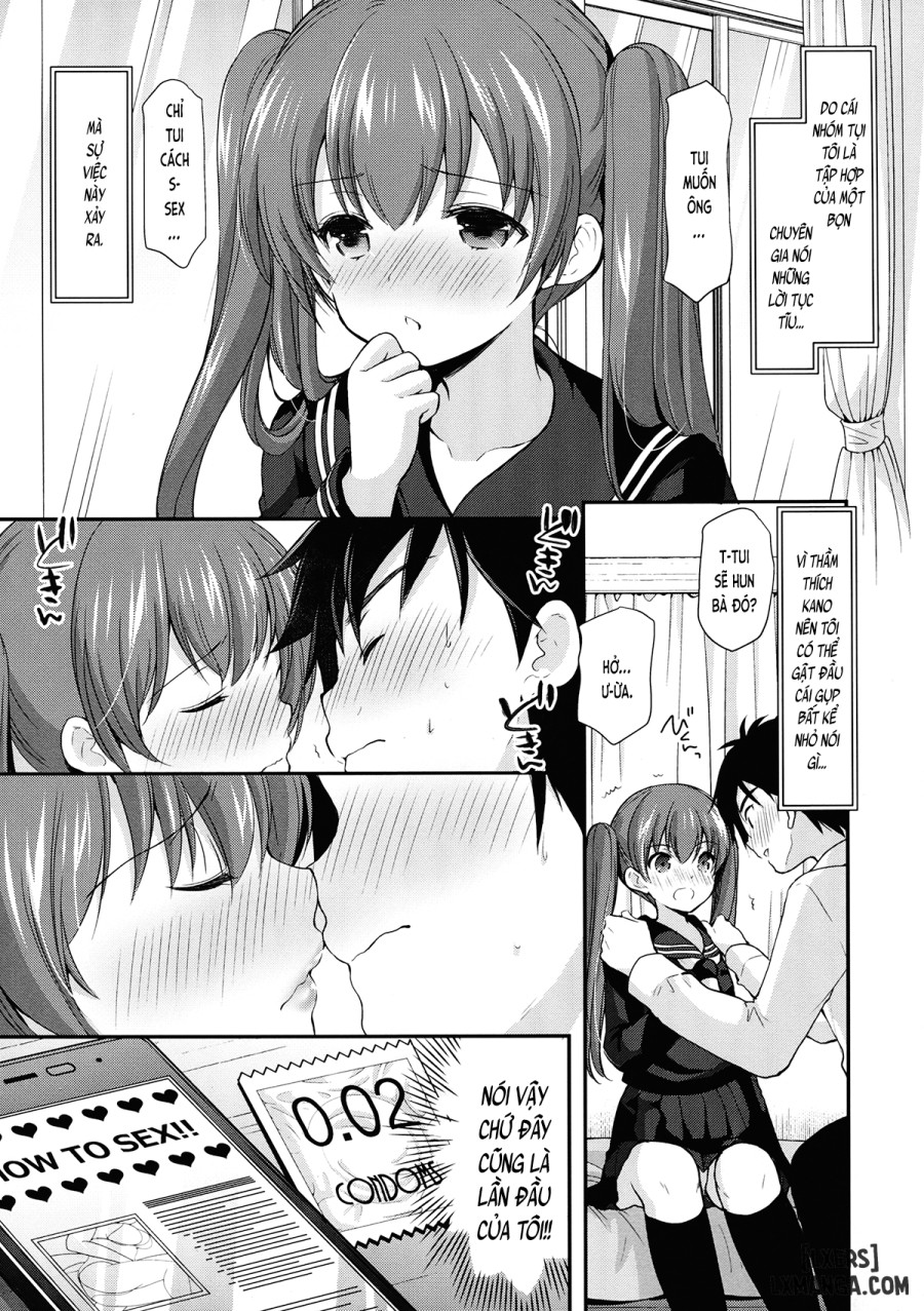 Kakko Tsuketetara Sex Oshietette Iwaret 