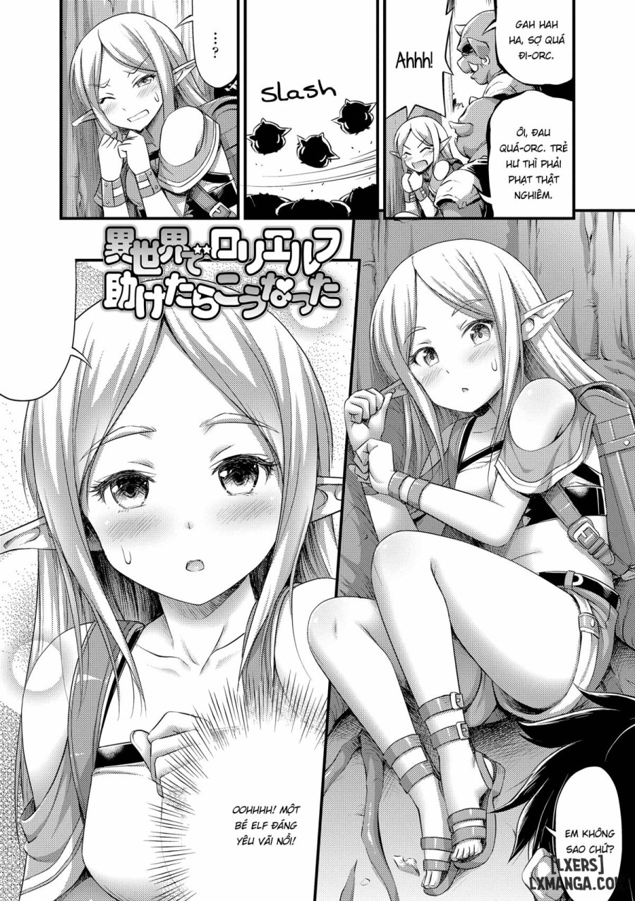 I Saved a Loli Elf in Another World and This Happened 