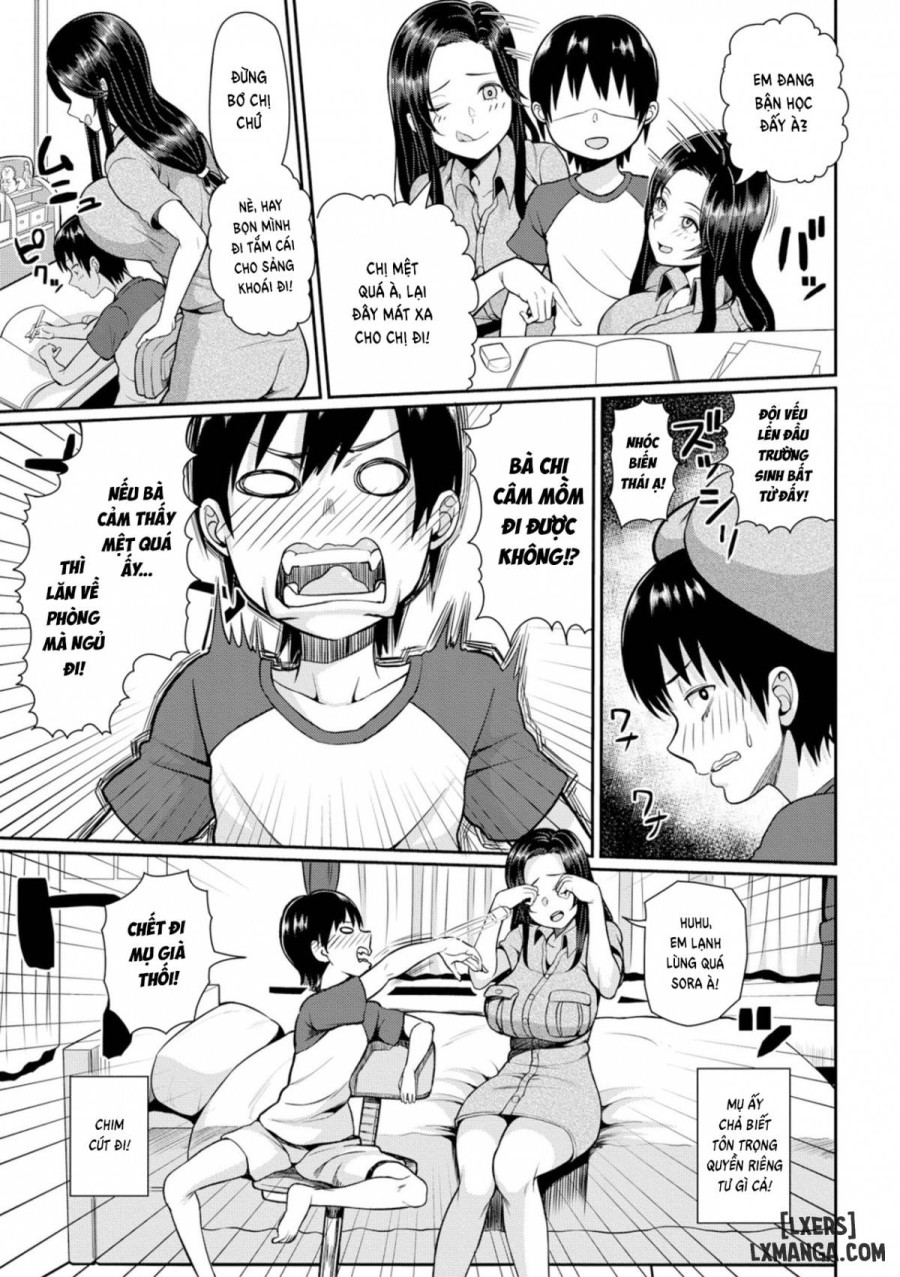 Isourou JD to Shota Boy Freeloader College Girl and Shota Boy 