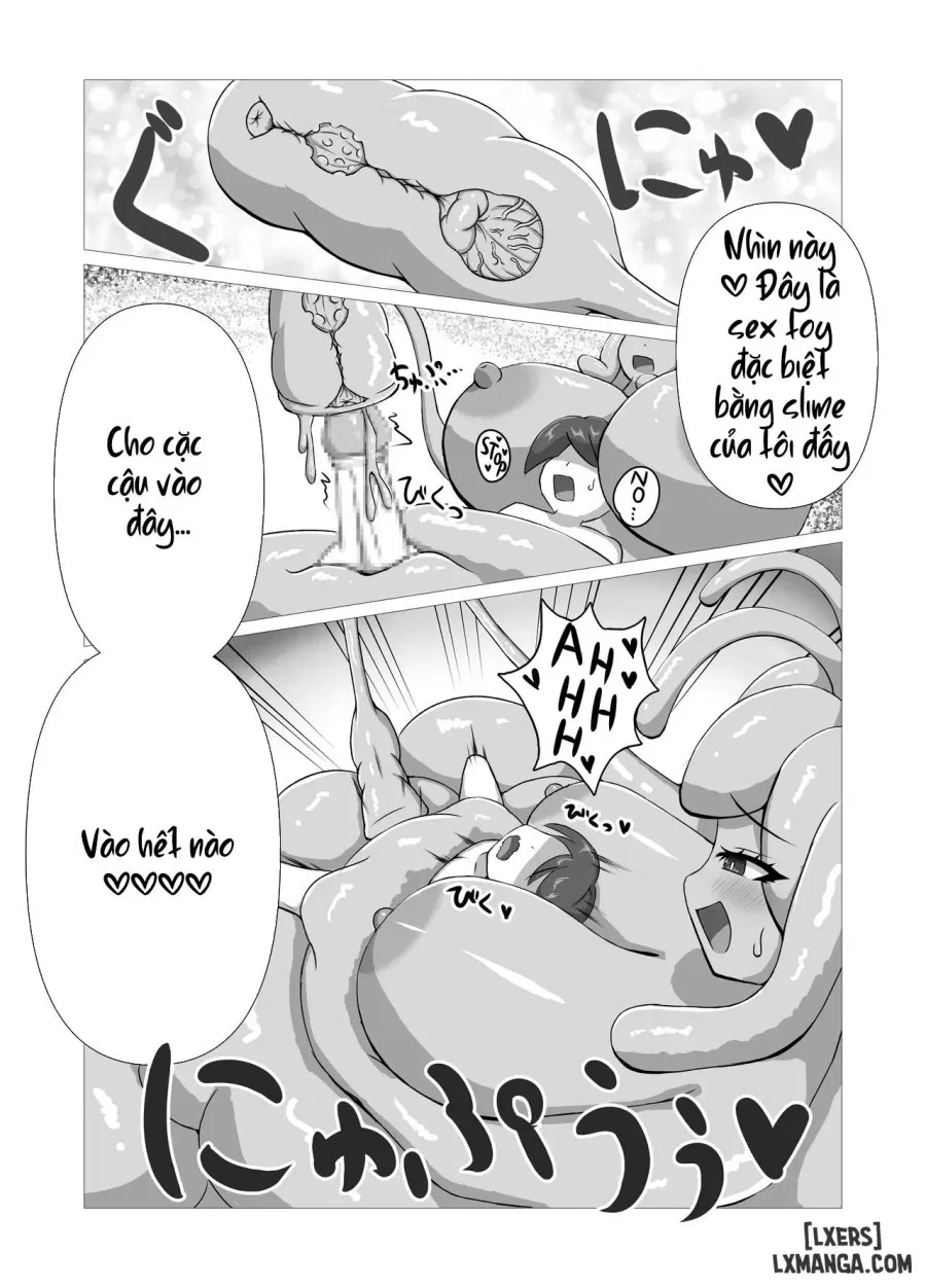 The Adventurer VS Slime Girl 