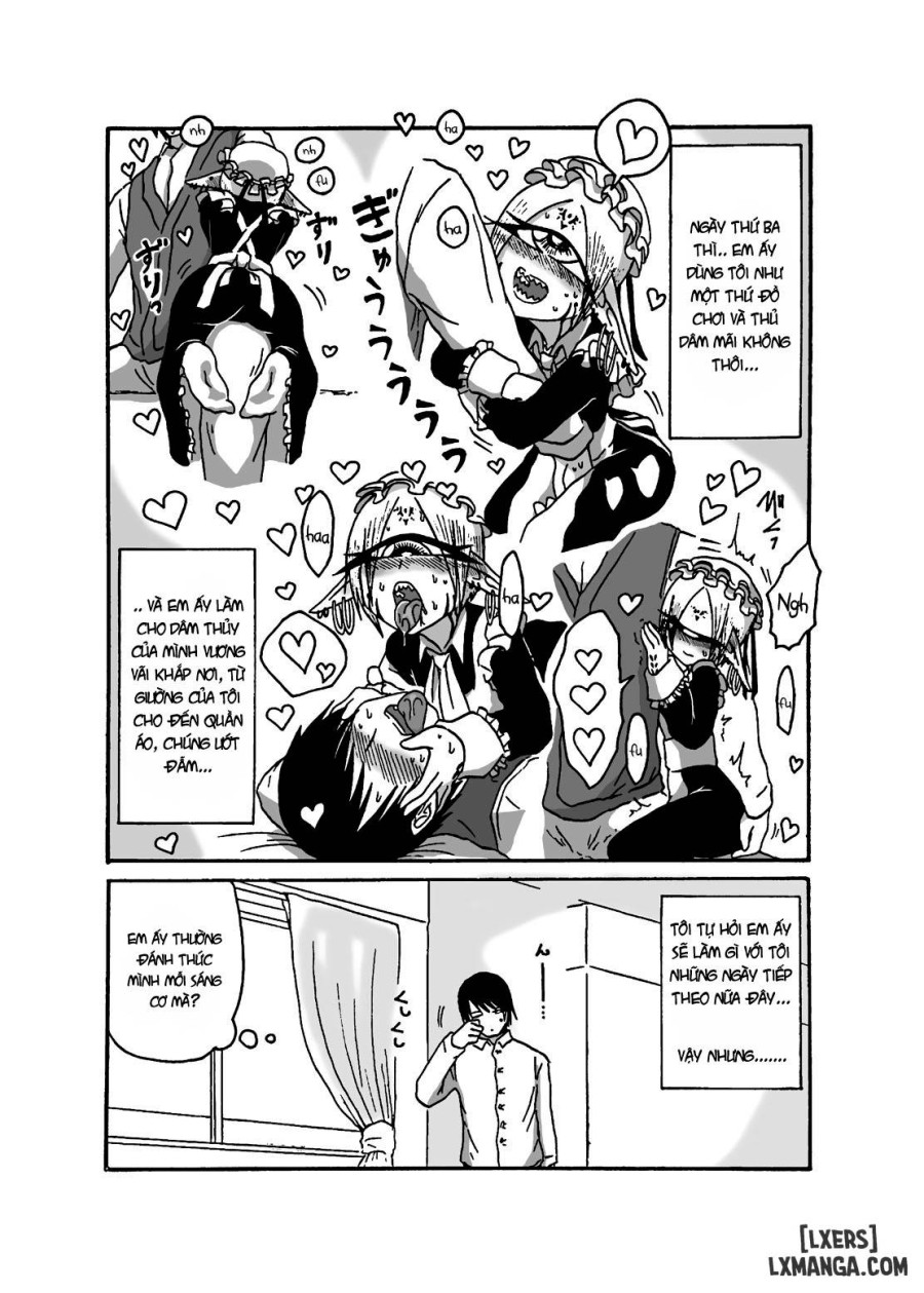 I made a gibberish speaking cyclops girl my maid 