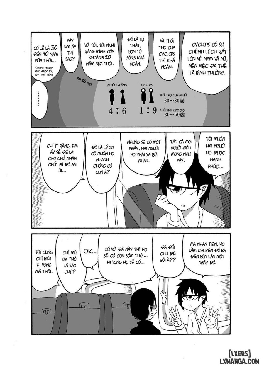 I made a gibberish speaking cyclops girl my maid 