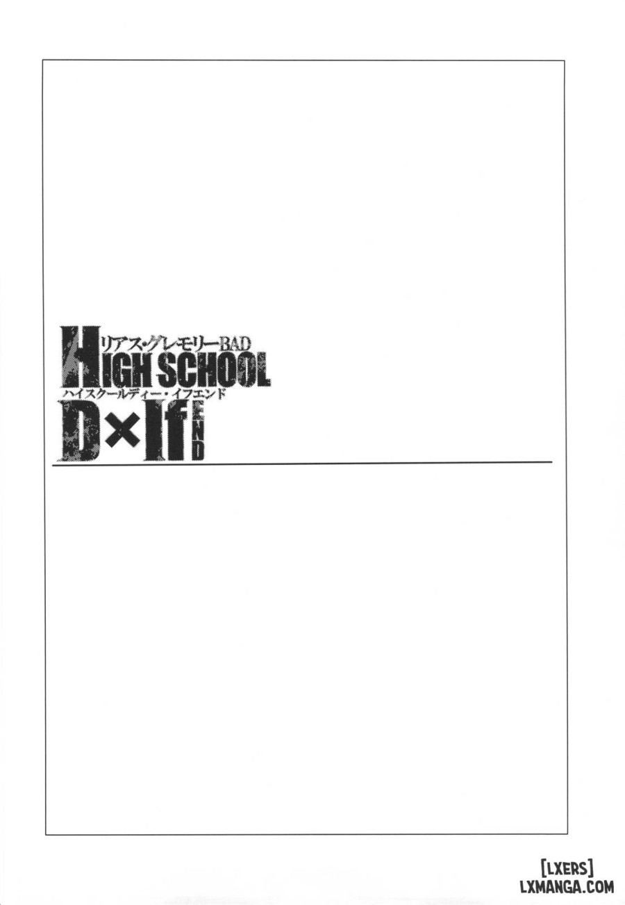 HIGH SCHOOL DxIf END 