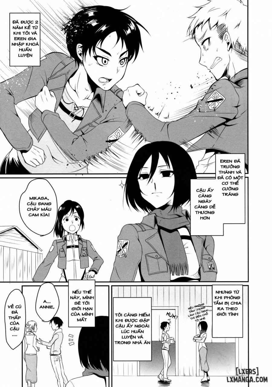 Eren ga Mikasa ni Osowareru Hon 