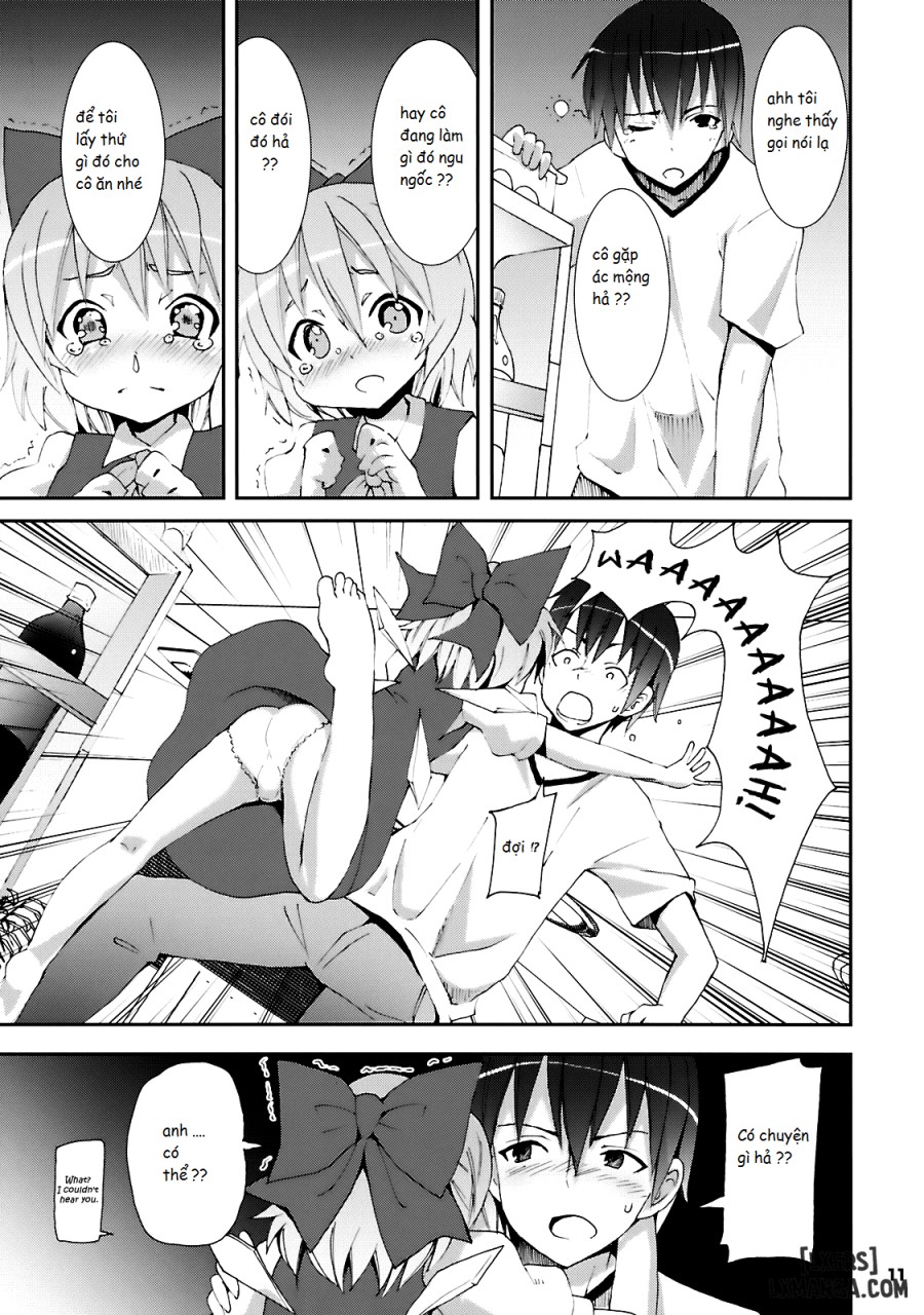 Cirno ga Ouchi ni Yattekita 