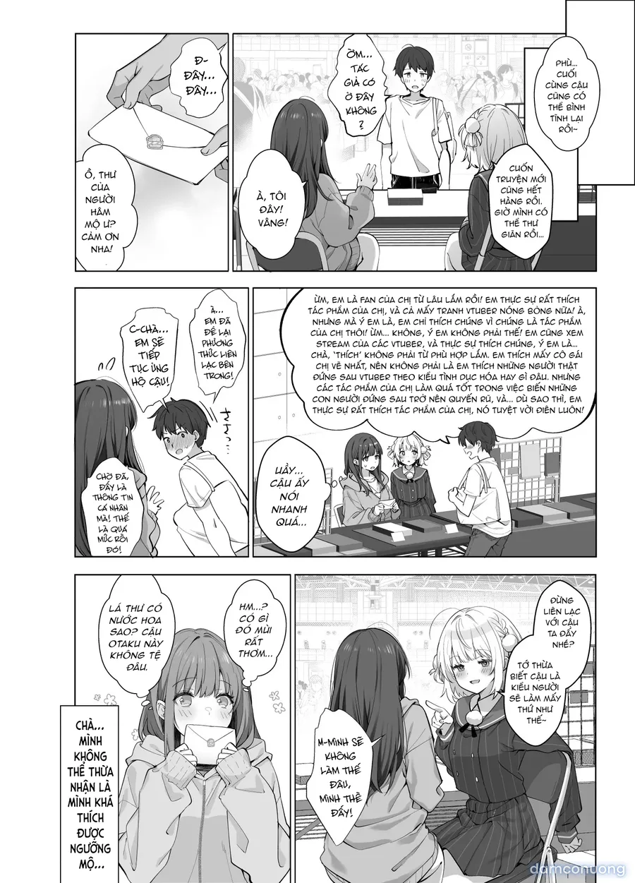 Rất vui khi được gặp các bạn! Mình là một tác giả truyện tranh doujinshi tầm trung 