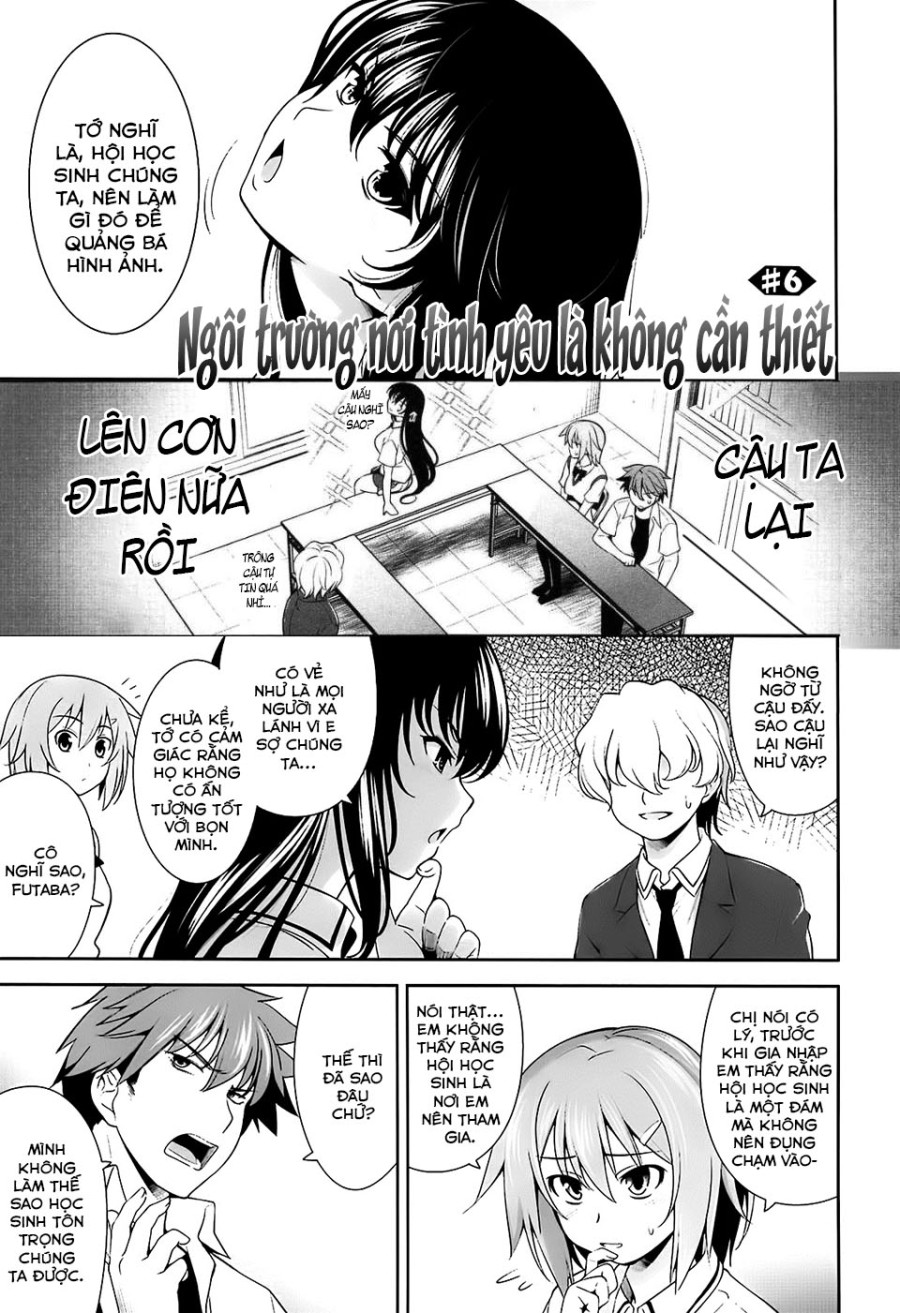 Ngôi trường nơi mà tình yêu là không cần thiết [Renai Fuyou Gakuha; A School Where Love is Unnecessary; 恋愛不要学派] 