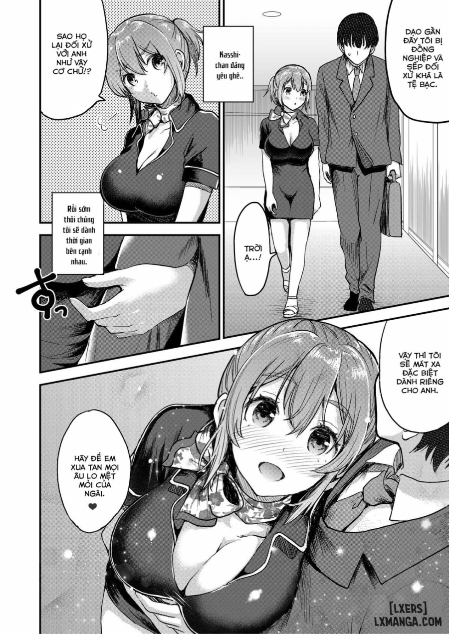 Close Contact with a 148cm, Big-Boobed & Bra-less Therapist 