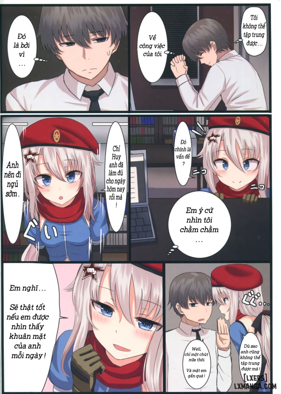 9A-91-chan wa Shikikan to Chomechome Shitai! 