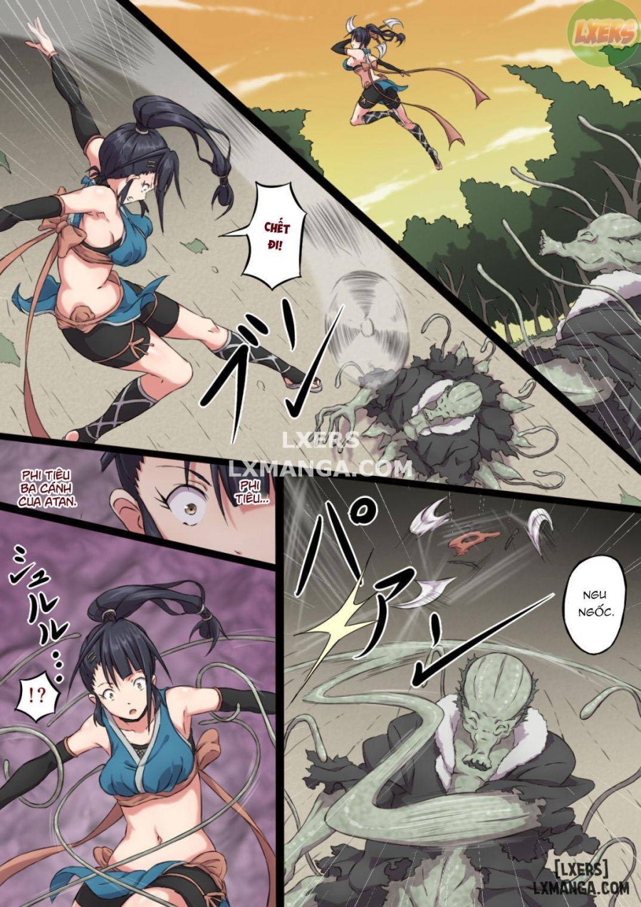 The Defeat of Ayame Kunoichi 