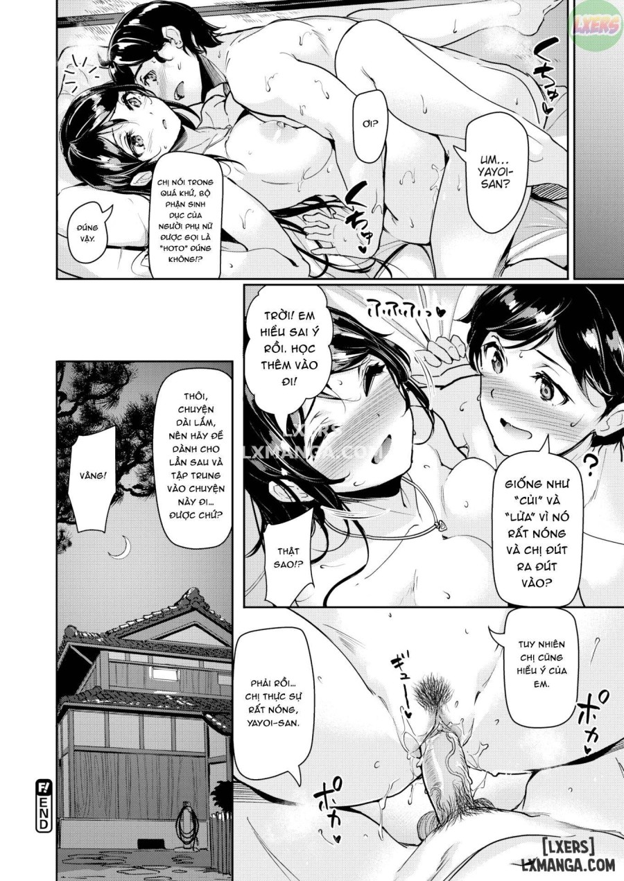 Bài Học Uớt Át Của Yayoi-Senpai 