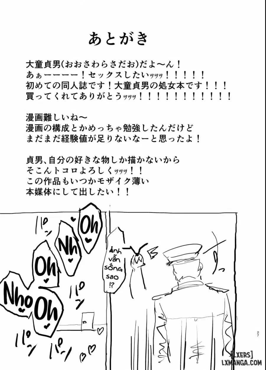 A Book Where Shimakaze Has Passionate Netorase Sex With a Large Number of Men 