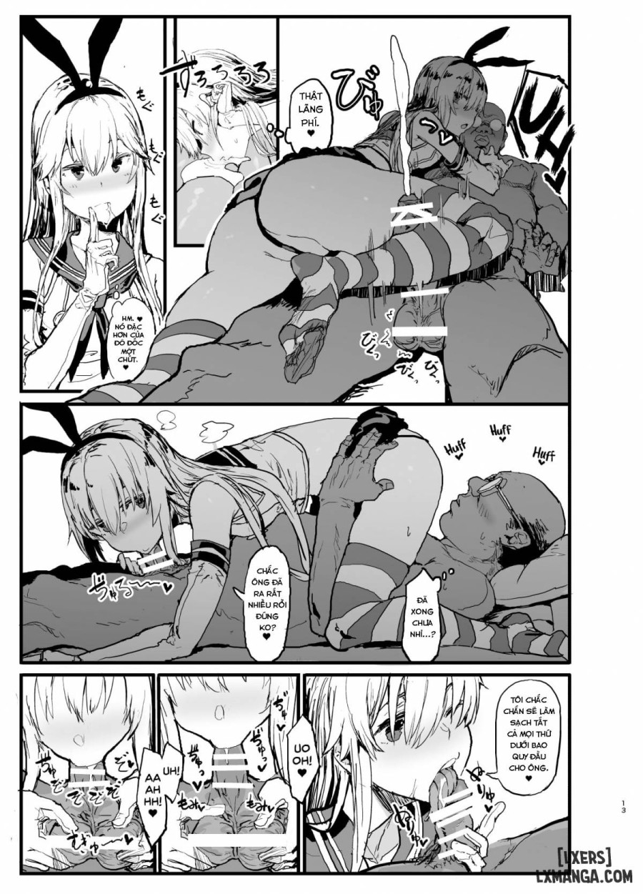 A Book Where Shimakaze Has Passionate Netorase Sex With a Large Number of Men 