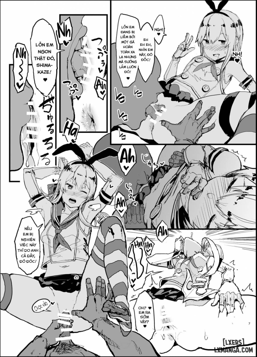 A Book Where Shimakaze Has Passionate Netorase Sex With a Large Number of Men 