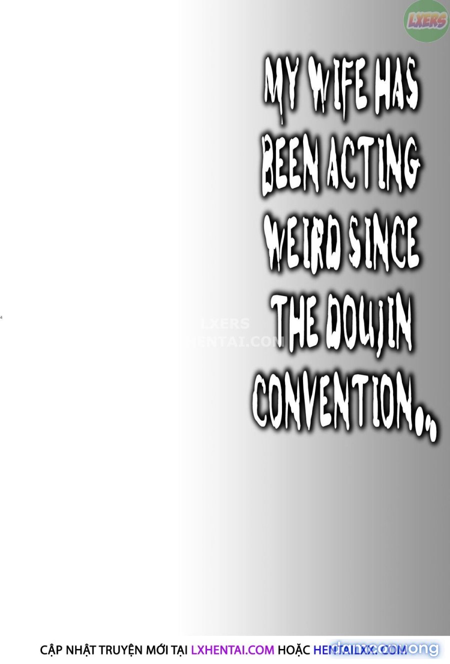My wife has been acting weird since the doujin convention 
