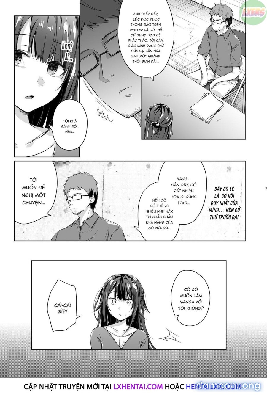 My wife has been acting weird since the doujin convention 