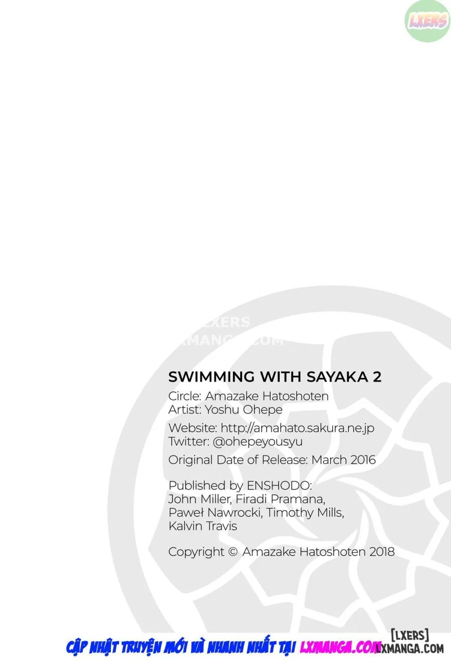 Swimming with Sayaka 