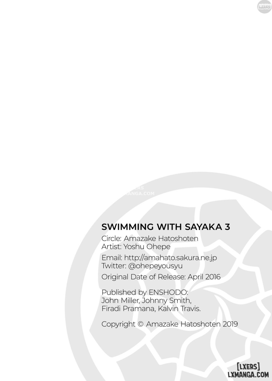 Swimming with Sayaka 