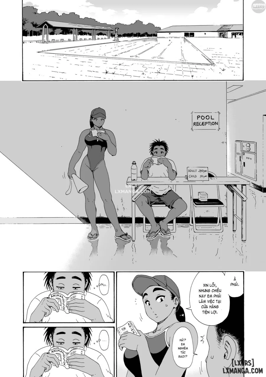 Swimming with Sayaka 