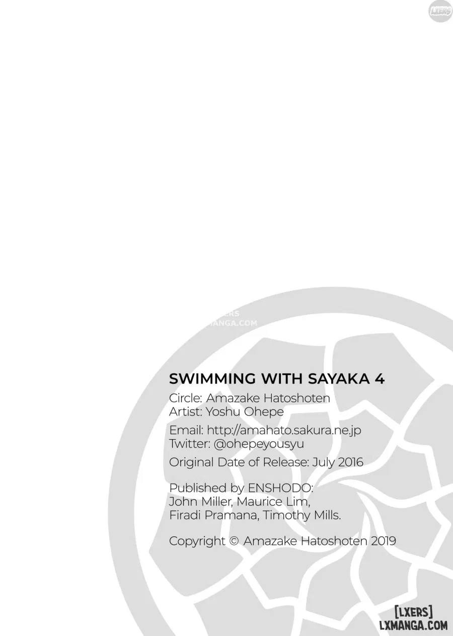 Swimming with Sayaka 