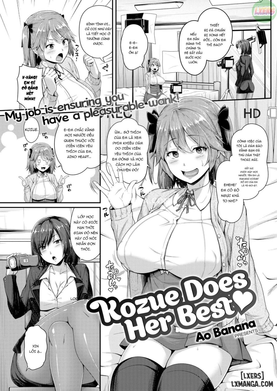 Kozue Does Her Best 