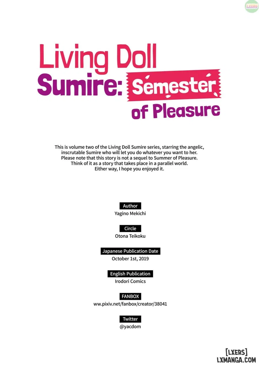Living Doll Sumire - Semester of Pleasure 