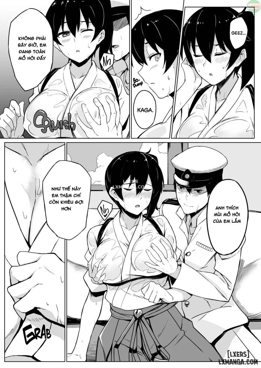 Secretary Ship Kaga's Summer Vacation 