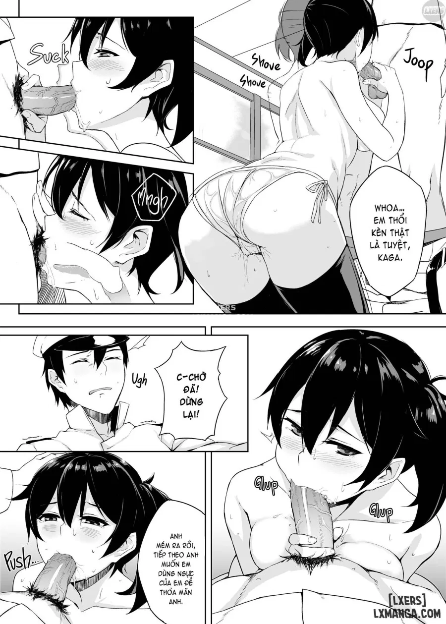 Worries of the Secretary Ship Kaga 