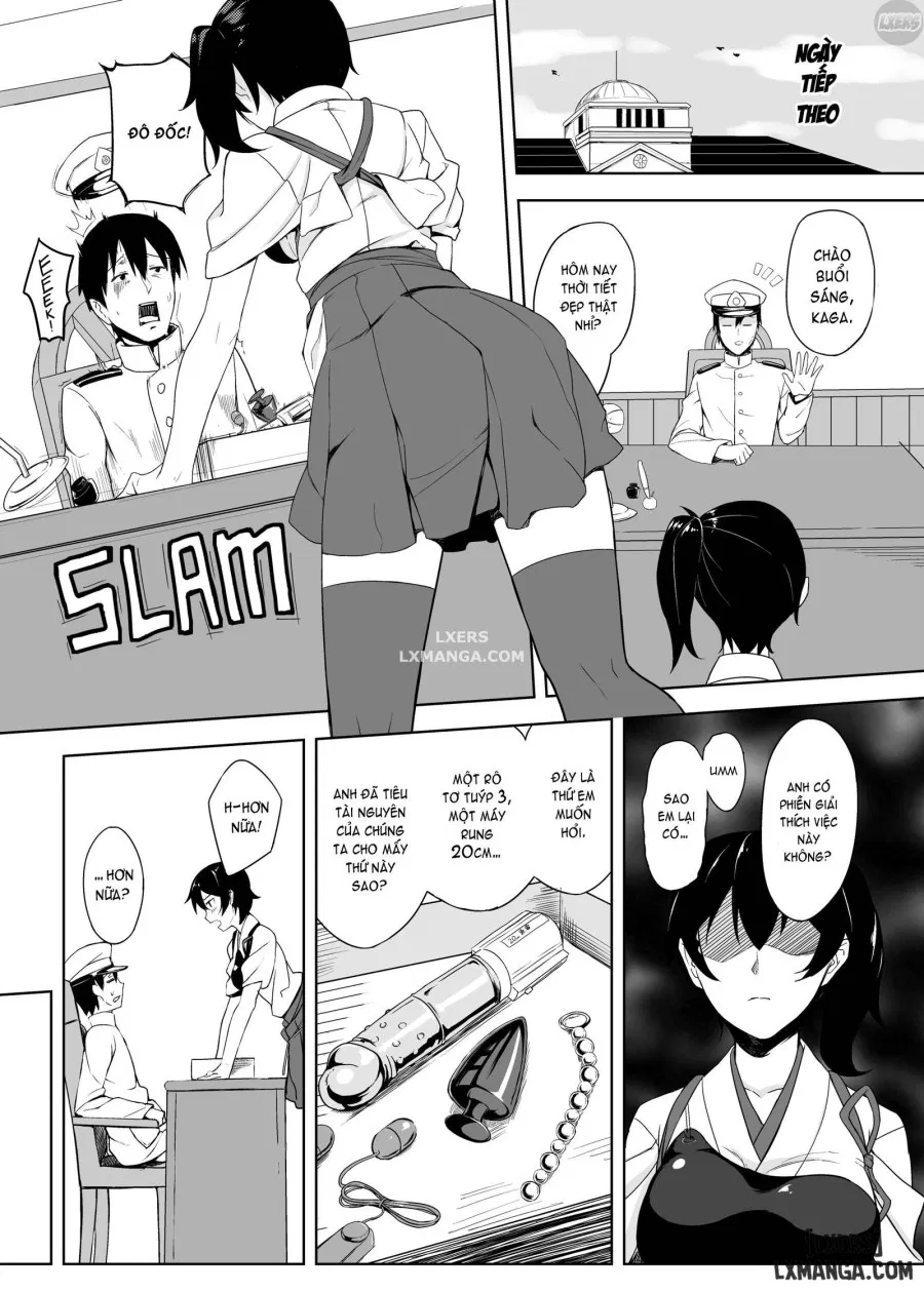 Worries of the Secretary Ship Kaga 