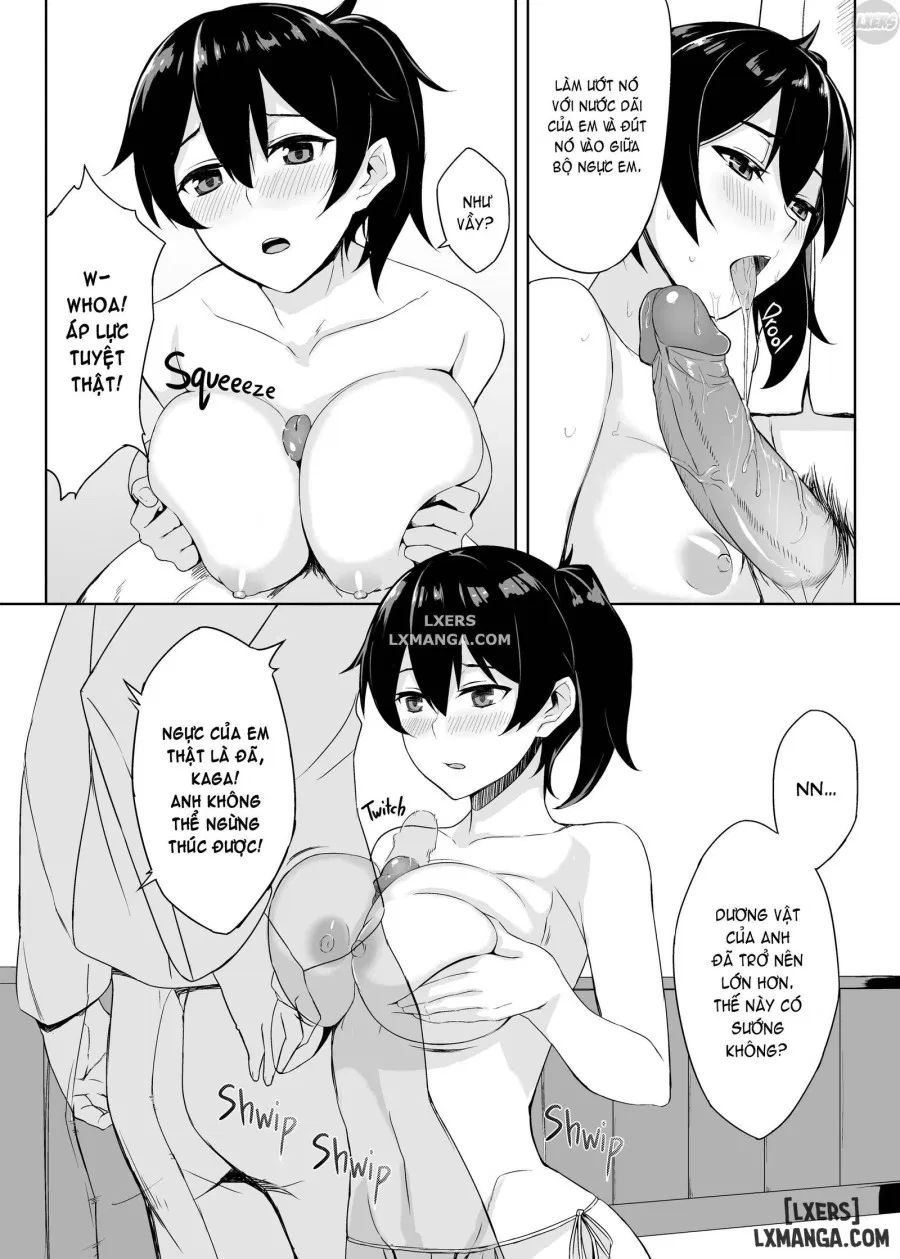 Worries of the Secretary Ship Kaga 
