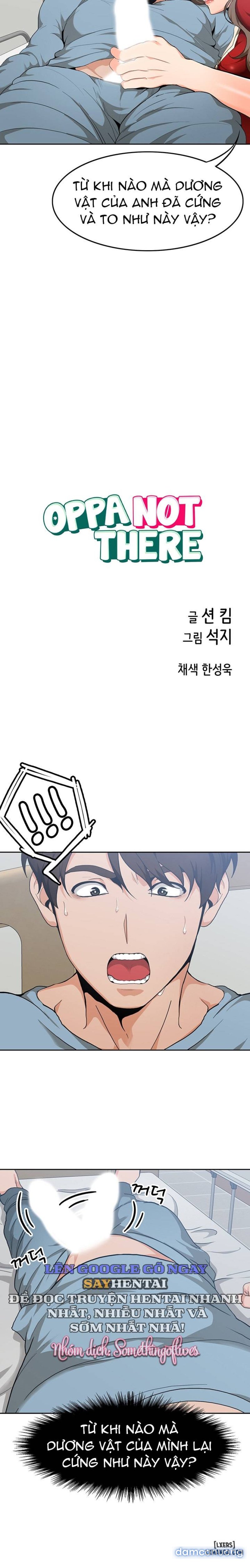 Oppa, Not There 