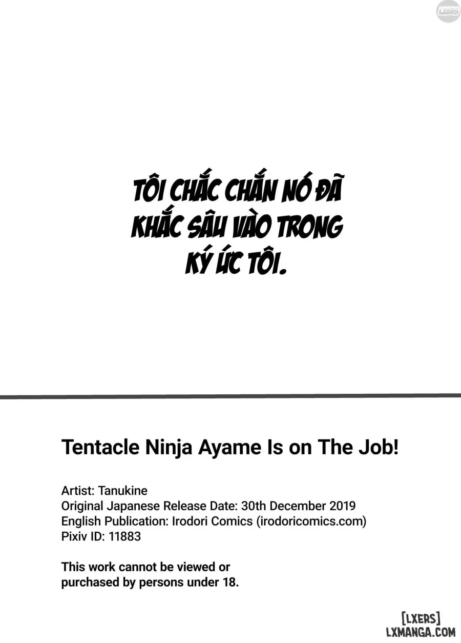 Tentacle Ninja Ayame is On The Job! 