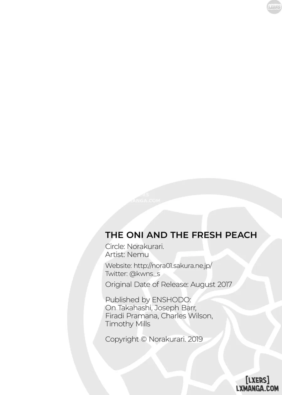 The Oni and the Fresh Peach 