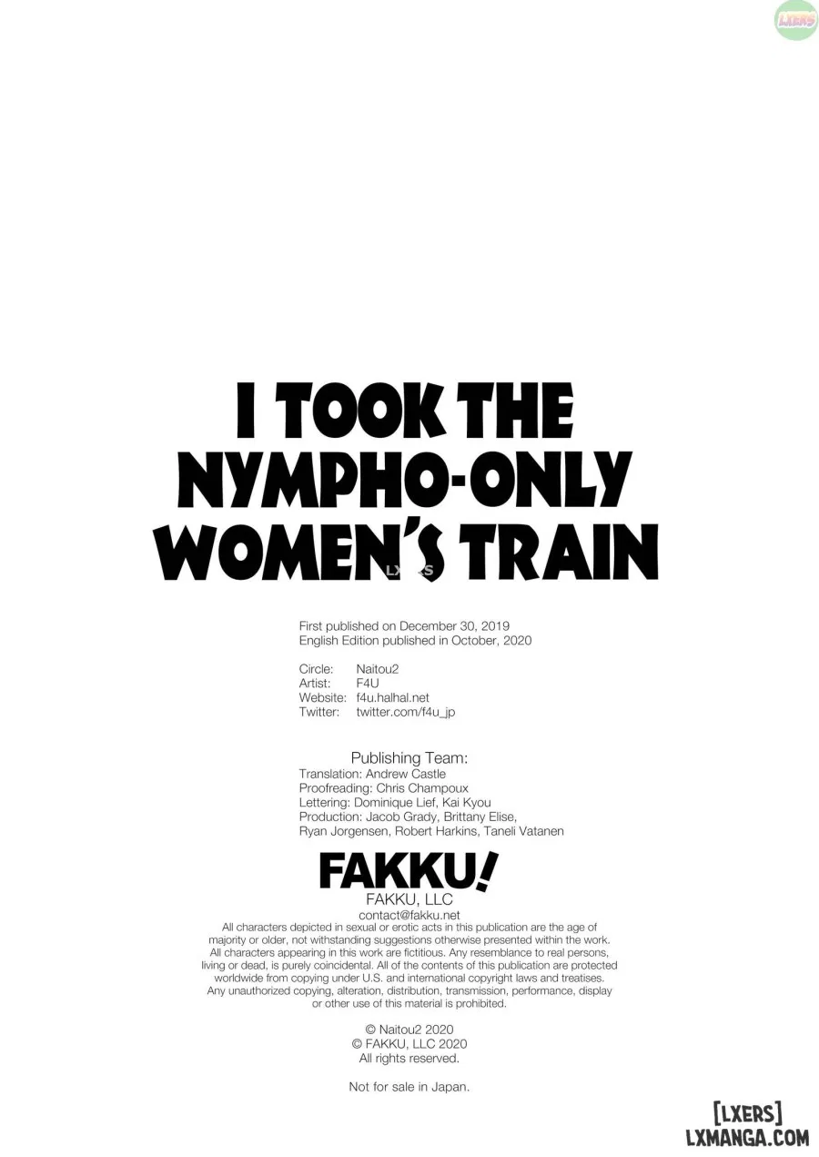 I Took the Nympho-Only Women's Train 