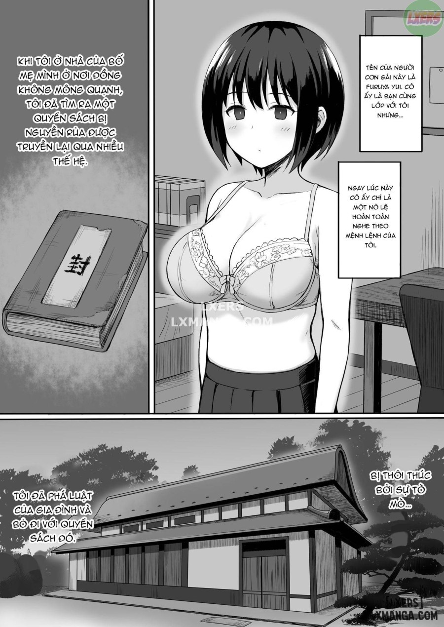 The Story of Turning Your Classmate into an Onahole through a Curse of Obedience 