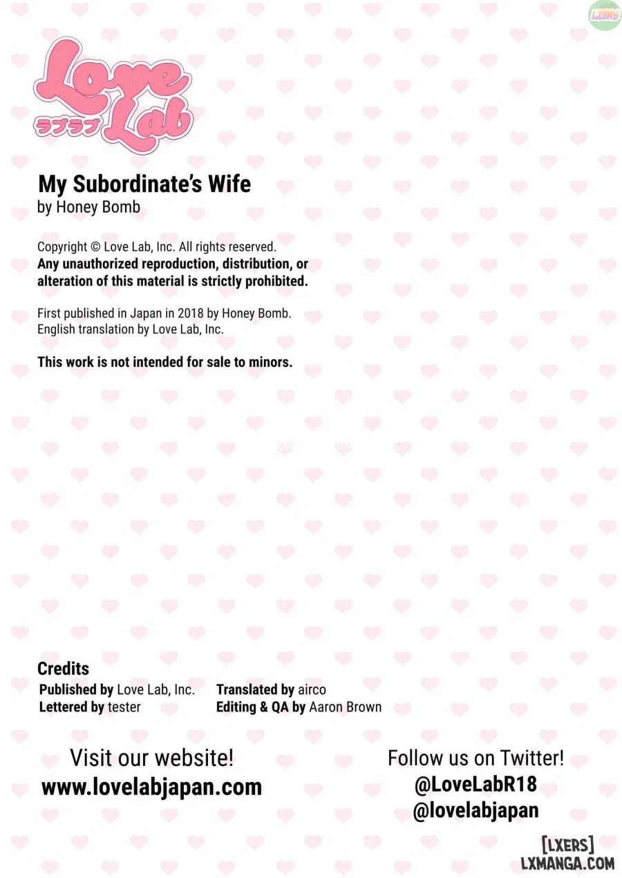 My Subordinate's Wife 