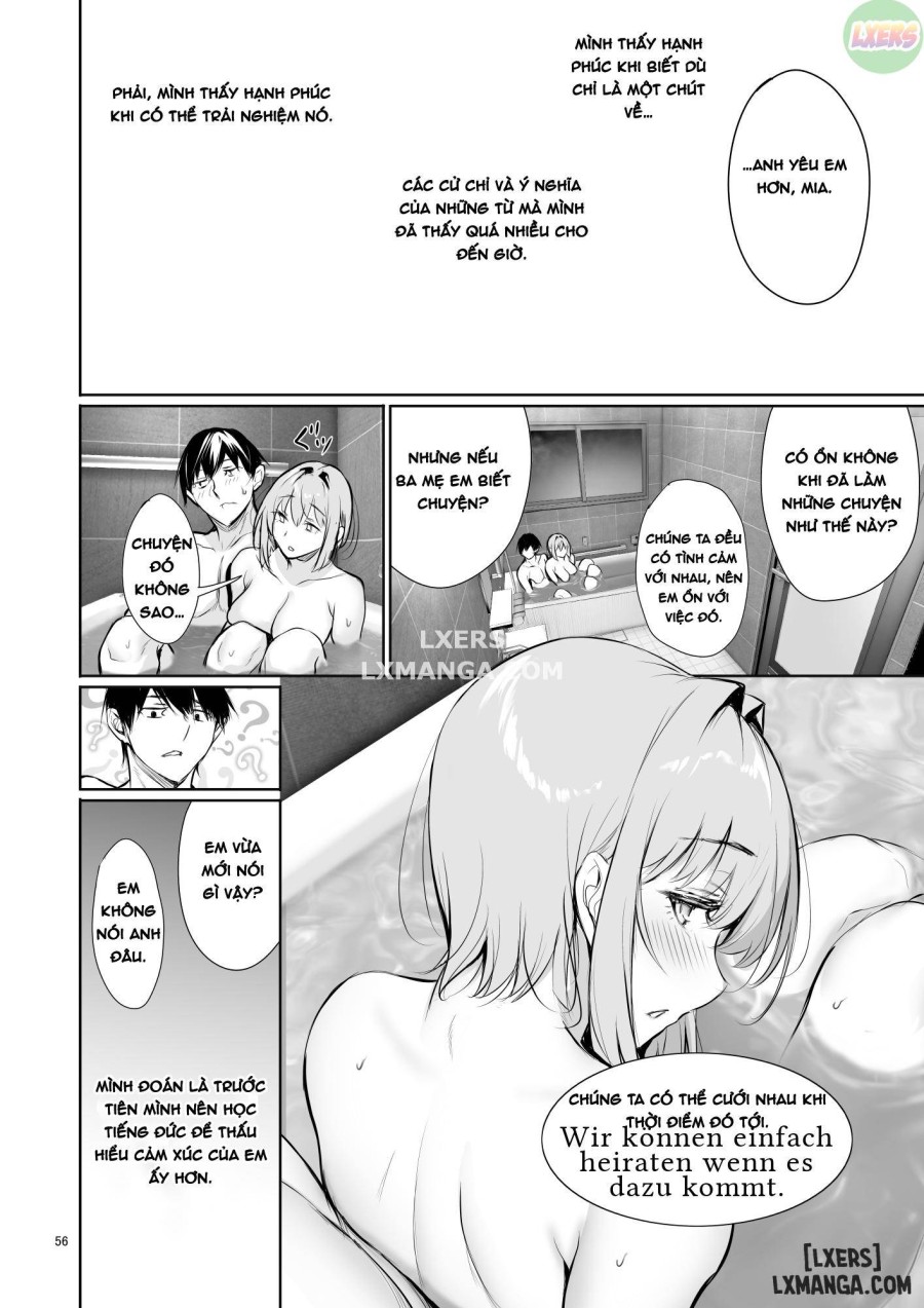 The Reason Why a German Girl Takes a Bath Together With Me on Her Homestay 