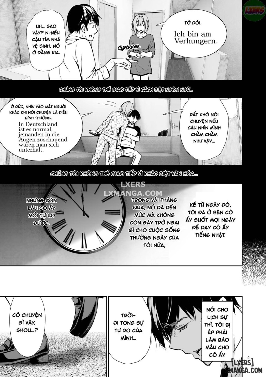 The Reason Why a German Girl Takes a Bath Together With Me on Her Homestay 